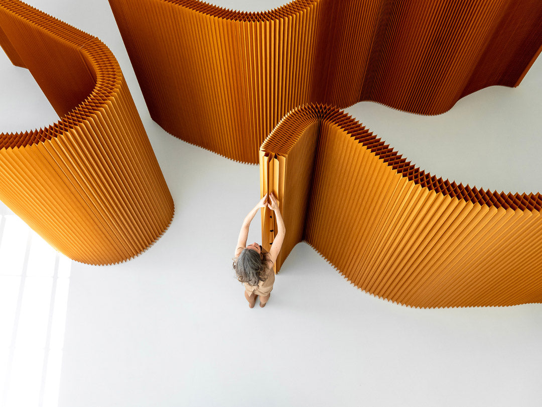 paper softwall by molo - HOW Group Modular Walls and Room Dividers