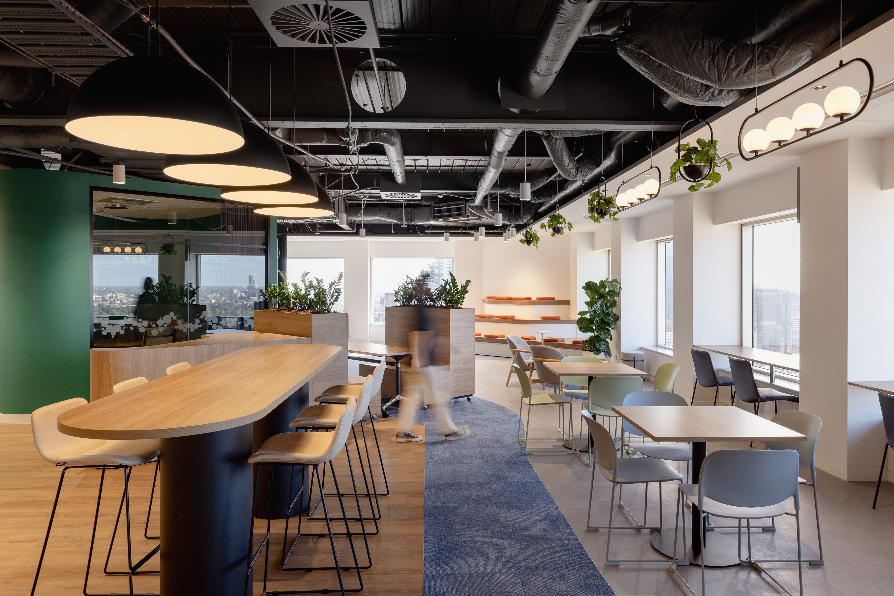 HOW Group commercial furniture fit out for Envirosuite Melbourne HQ