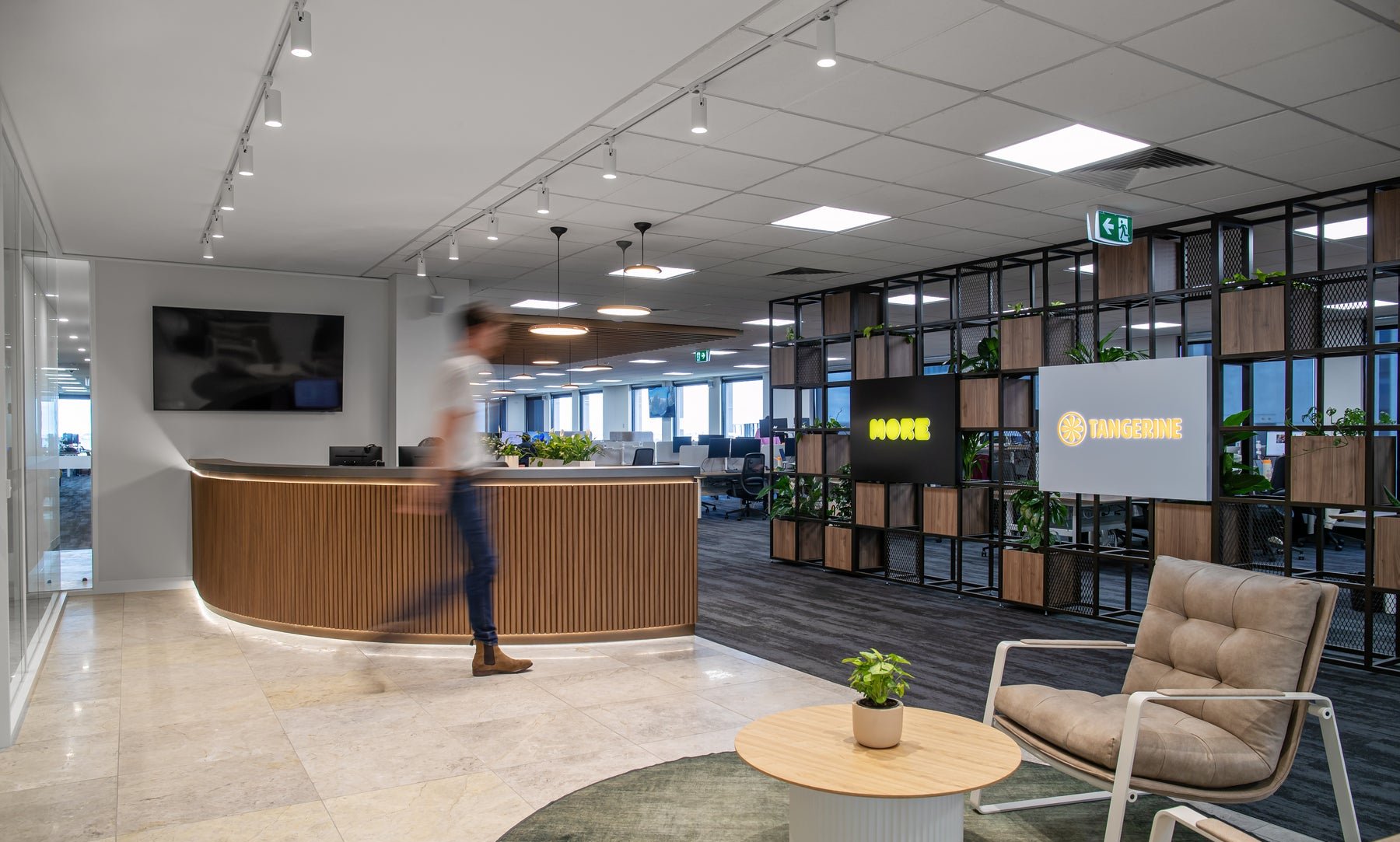 More Telecom Office Furniture Fit Out by HOW Group